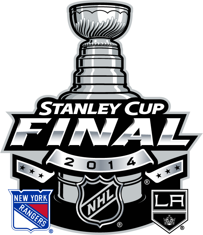 Stanley Cup Playoffs 2014 Finals Matchup Logo iron on transfers for clothing